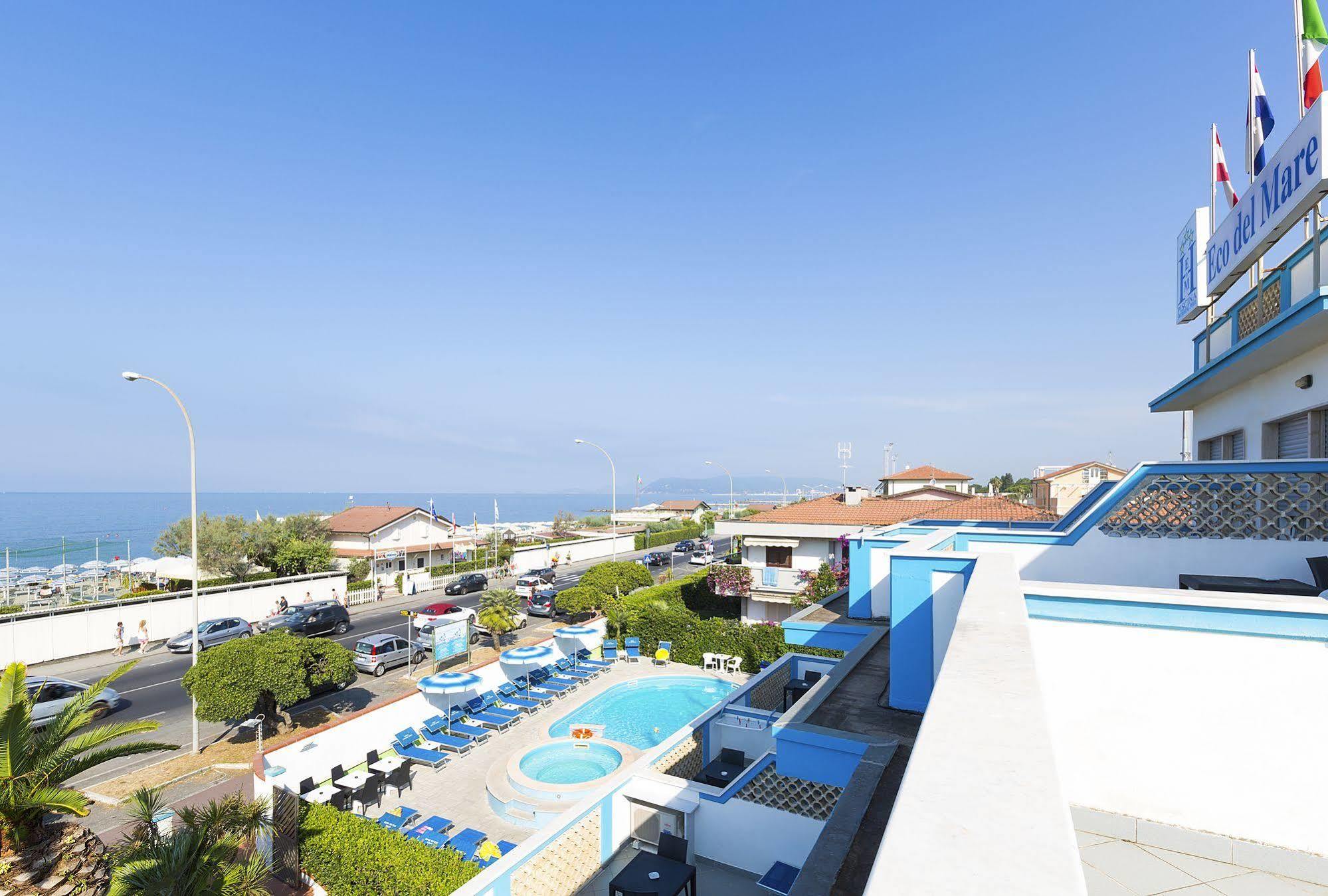 Hotel Eco Del Mare مارينا دي ماسا المظهر الخارجي الصورة